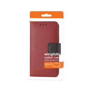 REIKO LG K3 3-IN-1 WALLET CASE IN RED - Image 4
