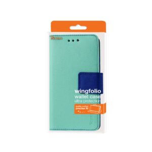 REIKO LG V10 3-IN-1 WALLET CASE IN GREEN - Image 4