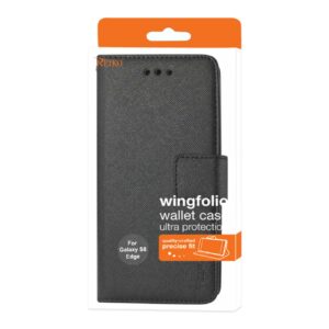 REIKO SAMSUNG GALAXY S8 EDGE/ S8 PLUS 3-IN-1 WALLET CASE IN BLACK - Image 4