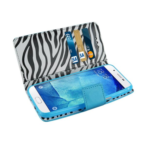 Reiko Samsung Galaxy A8(2016) 3-In-1 Wallet Case In Black - Image 3