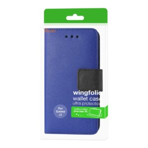 REIKO 2017 SAMSUNG GALAXY J3 EMERGE 3-IN-1 WALLET CASE IN NAVY - Image 4