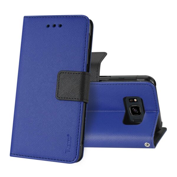REIKO SAMSUNG GALAXY S8 ACTIVE 3-IN-1 WALLET CASE IN NAVY - Image 2