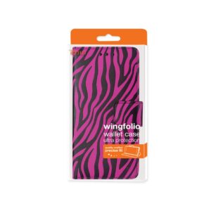 REIKO IPHONE 6 PLUS 3-IN-1 ANIMAL ZEBRA PRINT WALLET CASE IN HOT PINK - Image 4
