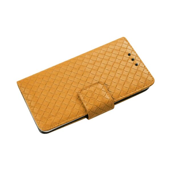REIKO IPHONE 6 BRAIDED WALLET CASE IN YELLOW - Image 3
