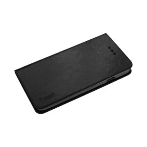 REIKO IPHONE 6 PLUS FLIP FOLIO CASE WITH CARD HOLDER IN BLACK - Image 2