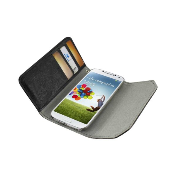 REIKO SAMSUNG GALAXY S4 STUDS WALLET CASE IN BLACK - Image 2