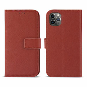Reiko APPLE IPHONE 11 PRO 3-In-1 Wallet Case In RED - Image 2