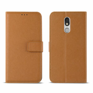 Reiko LG STYLO 5 3-In-1 Wallet Case In BROWN - Image 2