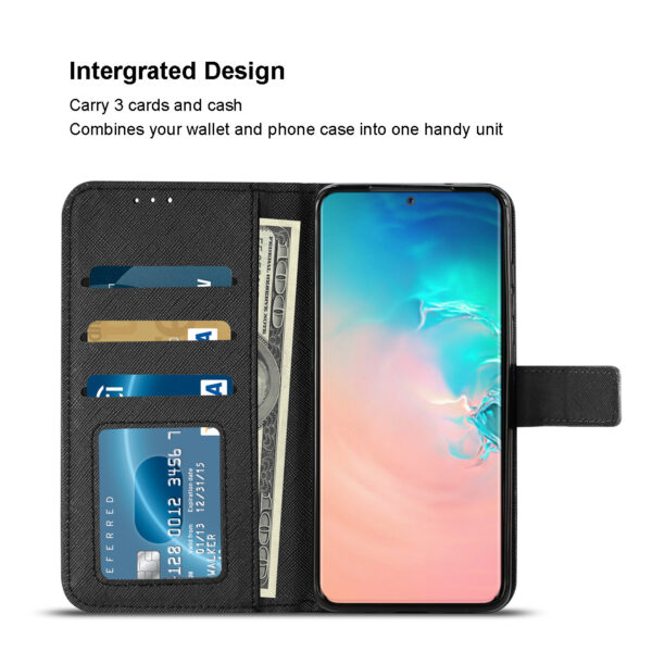 Reiko SAMSUNG GALAXY S20 Plus 3-In-1 Wallet Case In Black - Image 3