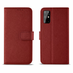 Reiko SAMSUNG GALAXY S20 3-In-1 Wallet Case In Red - Image 2
