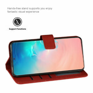 Reiko SAMSUNG GALAXY S20 3-In-1 Wallet Case In Red - Image 4