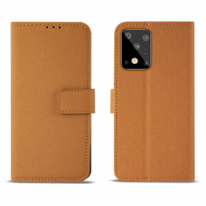 Reiko SAMSUNG GALAXY S20 ULTRA 3-In-1 Wallet Case In Brown - Image 2