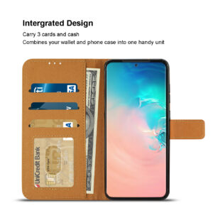 Reiko SAMSUNG GALAXY S20 ULTRA 3-In-1 Wallet Case In Brown - Image 3