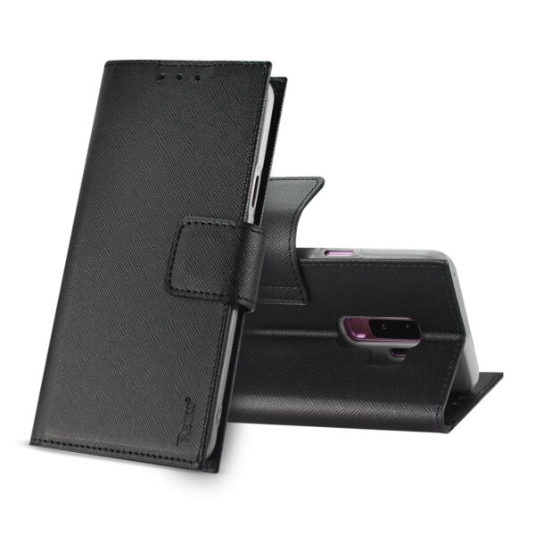 Reiko Samsung Galaxy S9 Plus 3-In-1 Wallet Case In Black - Image 2