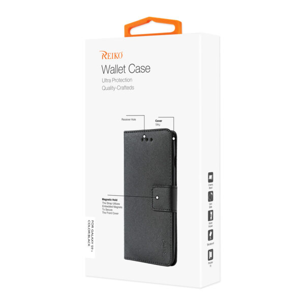 Reiko Samsung Galaxy S9 Plus 3-In-1 Wallet Case In Black - Image 4