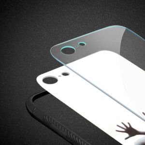 Reiko iPhone 7/8/SE2 Hard Glass Design TPU Case With Zombies - Image 3