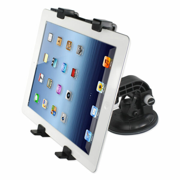 Reiko Universal Car Holder for Tablet/iPad In Black - Image 2