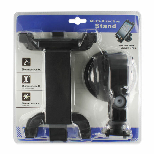 Reiko Universal Car Holder for Tablet/iPad In Black - Image 4