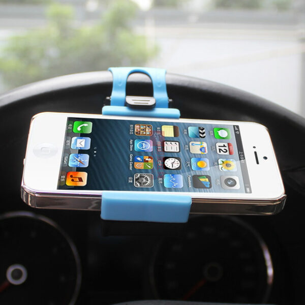 REIKO PHONE SOCKET HOLDER IN BLUE - Image 2
