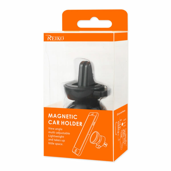 REIKO UNIVERSAL AIR VENT MAGNETIC CAR MOUNT PHONE HOLDER IN BLACK - Image 4