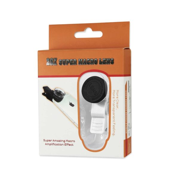 20X MACRO LENS WHITE FOR IPHONE 6S / 6S PLUS/ 7/ 7 Plus /8 / 8 Plus AND SMARTPHONES - Image 4