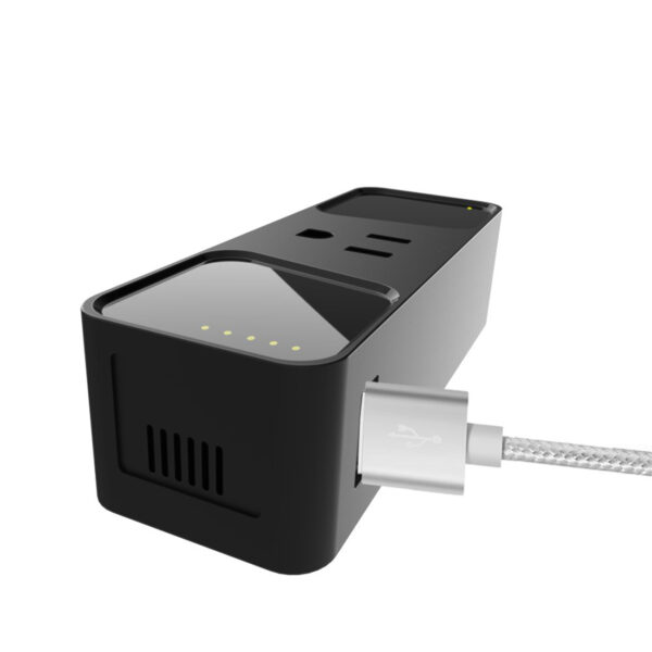 Wi-Fi Mini Smart Plug In Black - Image 2