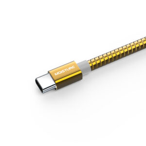 High Speed Type-C Data Cable in Gold - Image 2