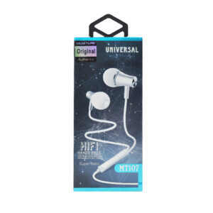 Universal Super Bass Earphones in White - Image 2