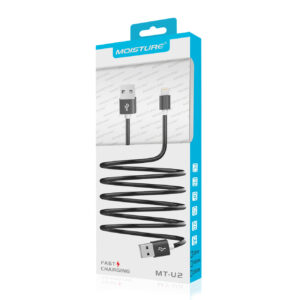 Moisture 2.6A Premium Full Hi-Speed Data Cable In Black - Image 2