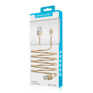Moisture 2.6A Premium Full Hi-Speed Data Cable In Gold - Image 2