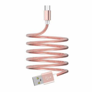 Moisture 2.6A Premium Full Hi-Speed Data Cable In Pink - Image 2
