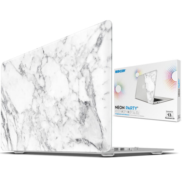 Superior iBenzer  Neon Party Macbook Air 13“  White Marble case For old Air 13, not 2018 Air