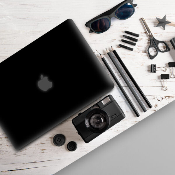 Superior iBenzer Neon Party Macbook Pro 13 A1706& A1708 Black case Newest 2016-2018 Release - Image 4