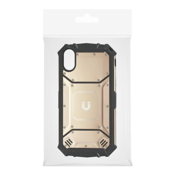 iPhone X/iPhone XS Metallic Front Cover Case In Orange - Image 4