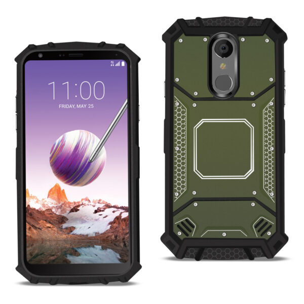 LG STYLO 4 Metallic Front Cover Case In Gray