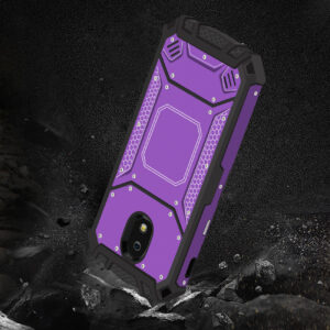 SAMSUNG GALAXY J3 (2018) Metallic Front Cover Case In Purple - Image 3