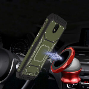 SAMSUNG GALAXY J7 (2018) Metallic Front Cover Case In Green - Image 2