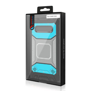 SAMSUNG GALAXY S10 Metallic Front Cover Case In Blue and Gray - Image 4