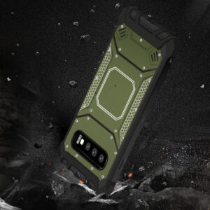 Samsung S10 Metallic Front Cover Case In Gray - Image 3