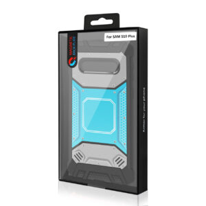 SAMSUNG GALAXY S10 Plus Metallic Front Cover Case In Blue and Gray - Image 4