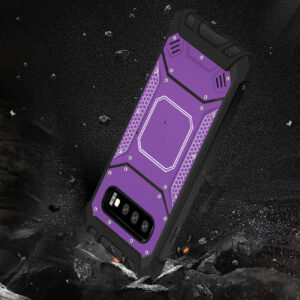 Samsung S10 Metallic Front Cover Case In Purple - Image 3