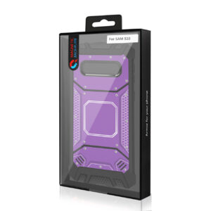Samsung S10 Metallic Front Cover Case In Purple - Image 4