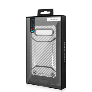 Reiko SAMSUNG GALAXY S10 Carbon Fiber Hard-shell Case In Gray - Image 4