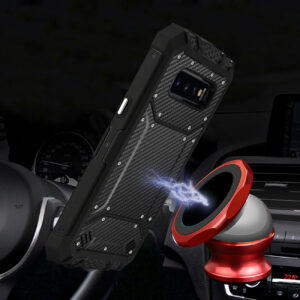 Reiko SAMSUNG GALAXY S10 Lite Carbon Fiber Hard-shell Case In Black - Image 2