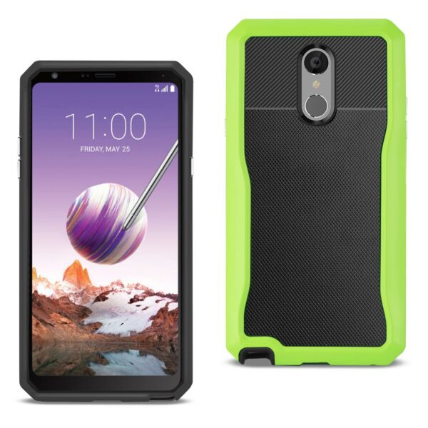 Reiko LG STYLO 4 Full Coverage Shockproof Case In Green