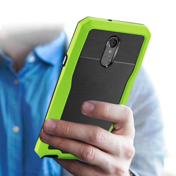 Reiko LG STYLO 4 Full Coverage Shockproof Case In Green - Image 3