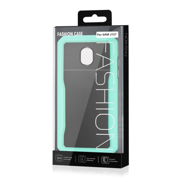 Reiko SAMSUNG GALAXY J7 (2018) Full Coverage Shockproof Case In Blue - Image 4
