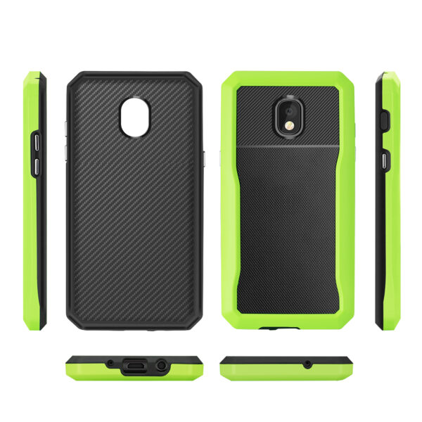 Reiko SAMSUNG GALAXY J7 (2018) Full Coverage Shockproof Case In Green - Image 2