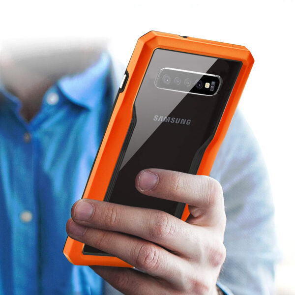 SAMSUNG GALAXY S10 Plus Protective Cover In Orange - Image 3