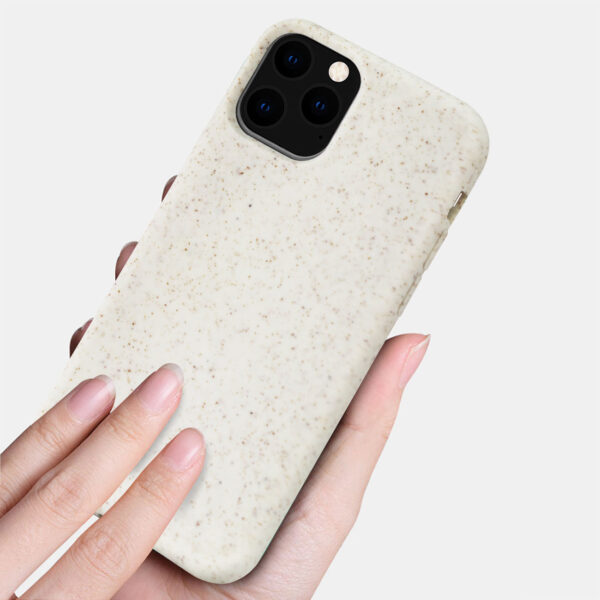 Reiko APPLE IPHONE 11 PRO Wheat Bran Material Silicone Phone Case In White - Image 2